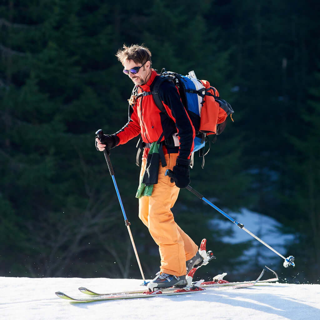 Snow sport socks for skiing