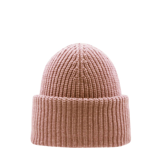 Aida merino wool beanie apricot