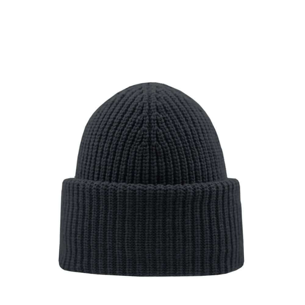 Aida merino wool beanie black