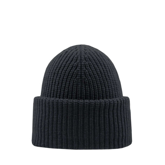 Aida merino wool beanie black