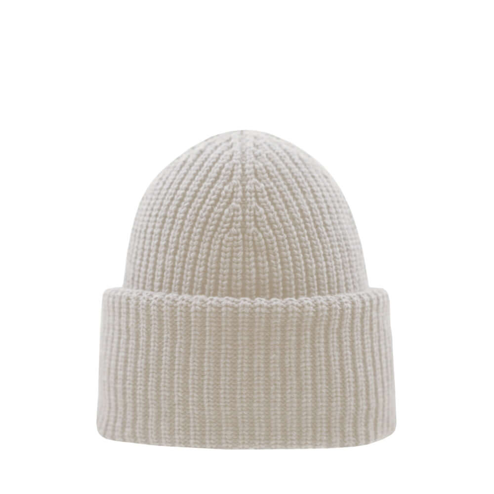 Aida merino wool beanie off white