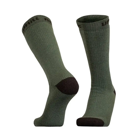 Artic Merino Green Black Socks