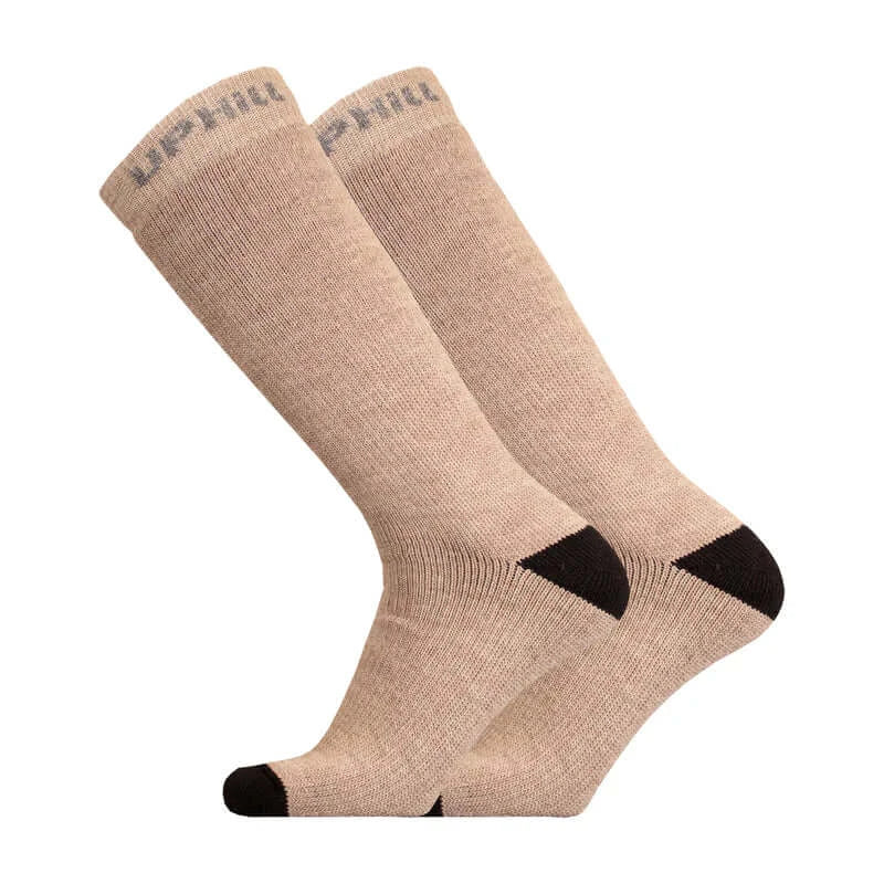 Artic merino Khaki Black Socks 