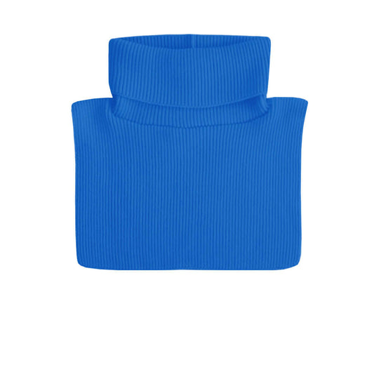 Breeze merino wool neck warmer azure blue