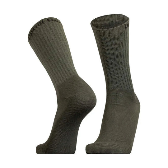 Combat merino socks green side