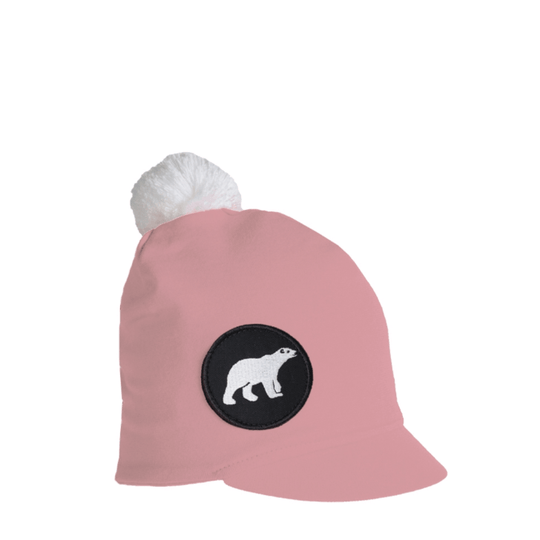 SuperYellow Icy Junior Cap Cotton and Wool Light Pink