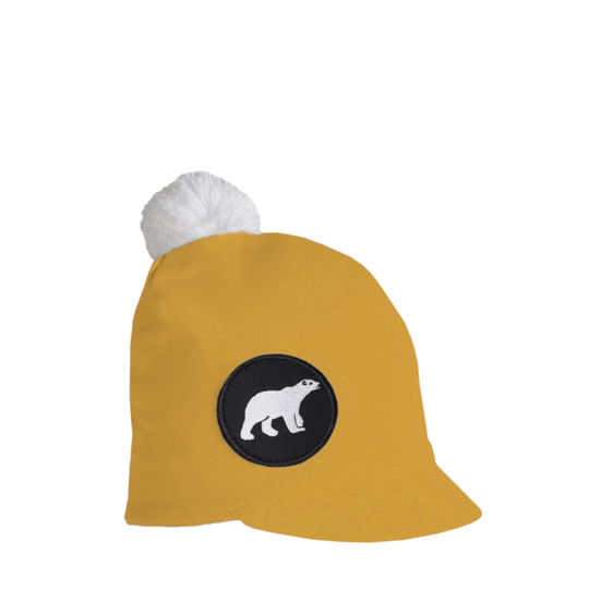 SuperYellow Icy Junior Cap Cotton and Wool Yellow