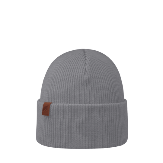 SuperYellow Inari Merino Wool Beanie Grey