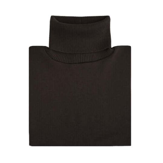 SuperYellow Kuura Merino Wool Neck Warmer Black