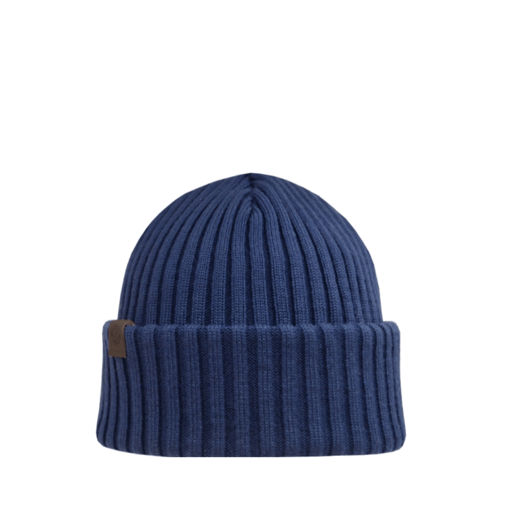 SuperYellow Natur Recycled Merino Wool Beanie Blue