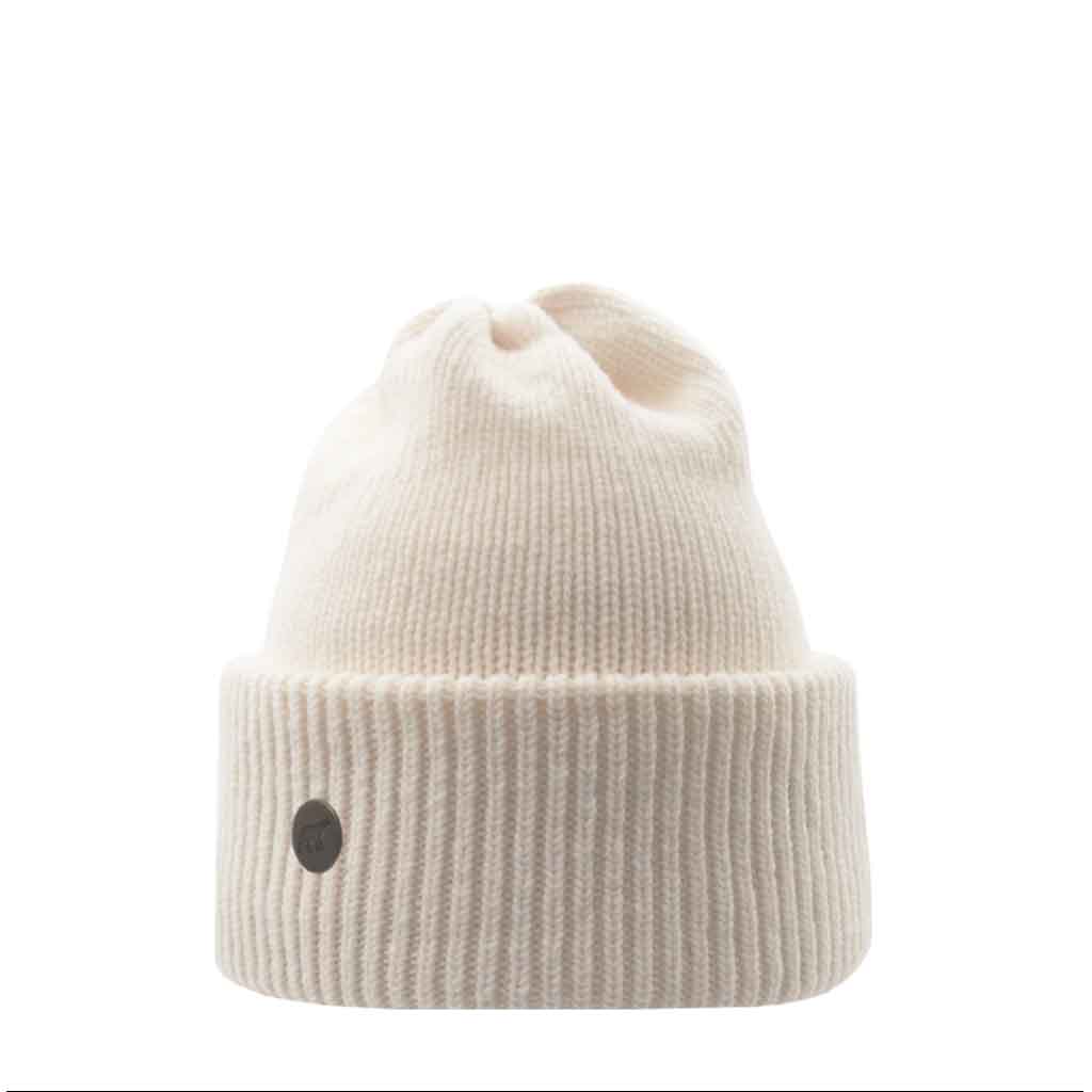 Norden merino wool beanie off white