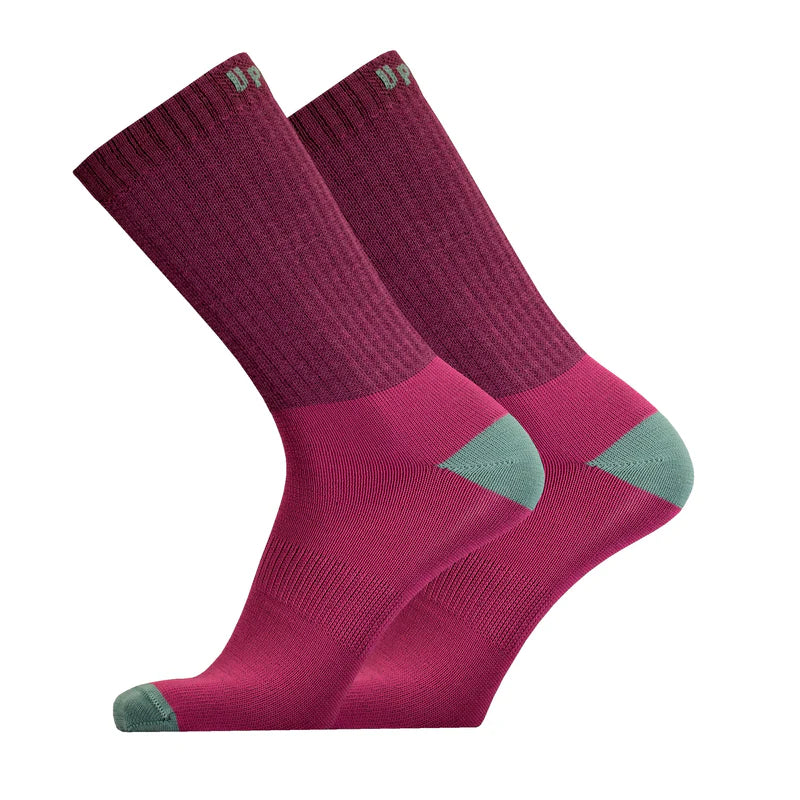 Posio wine ocean hiking socks