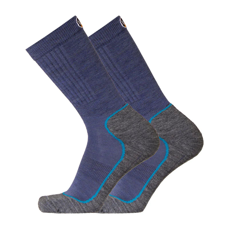 Repo blue grey hiking socks