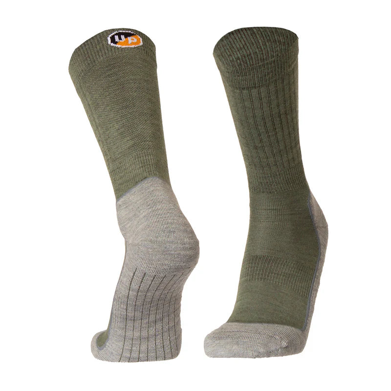 Repo green grey hiking socks