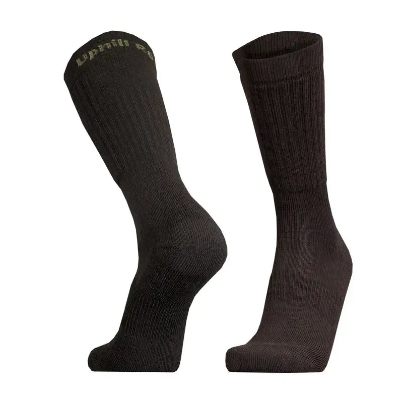 Rova socks black for hunting and fishing side