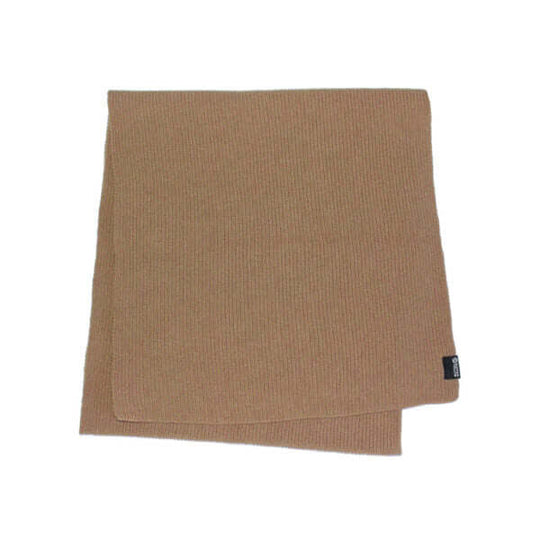 Sandy merino wool scarf toffee