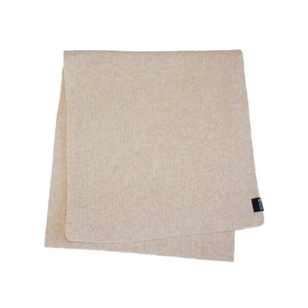 Sandy merino wool scarf vanilla