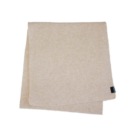 Sandy merino wool scarf vanilla